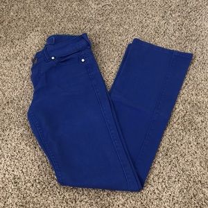 Royal Blue Wrangler Jeans